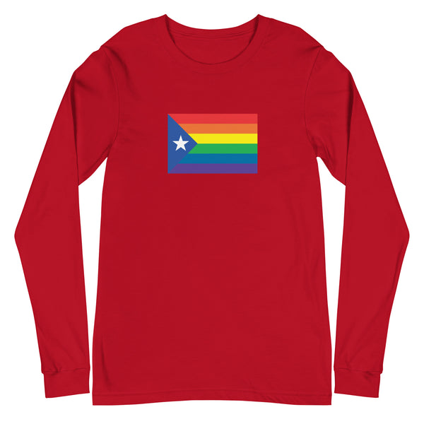 Catalonia LGBT Pride Flag Unisex Long Sleeve Tee