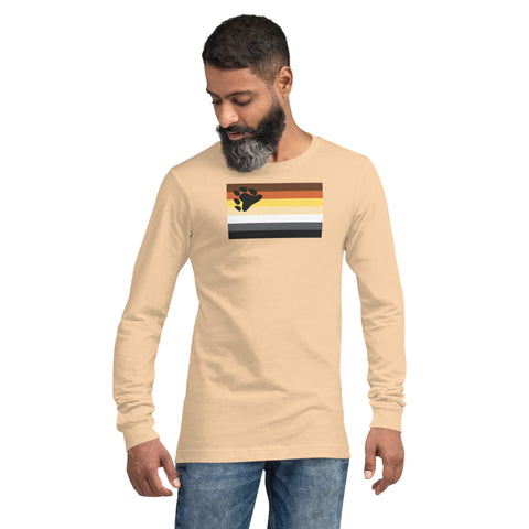 Bear Pride Flag Long Sleeve T-Shirt