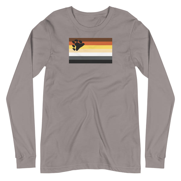 Bear Pride Flag Long Sleeve T-Shirt