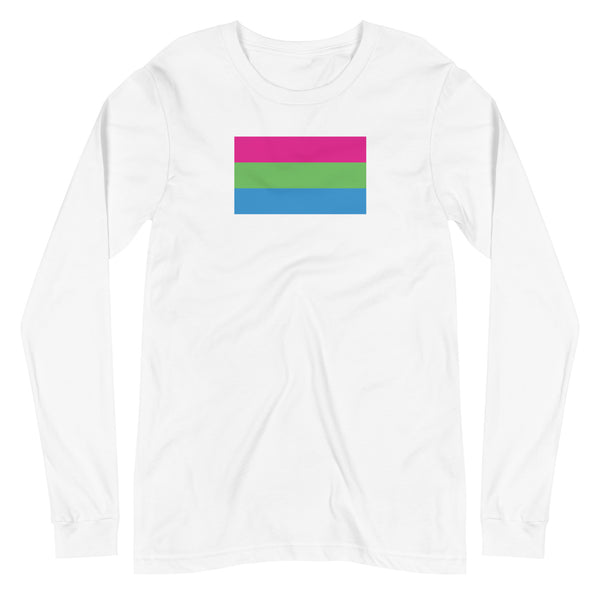 Polysexual Flag Long Sleeve Tee