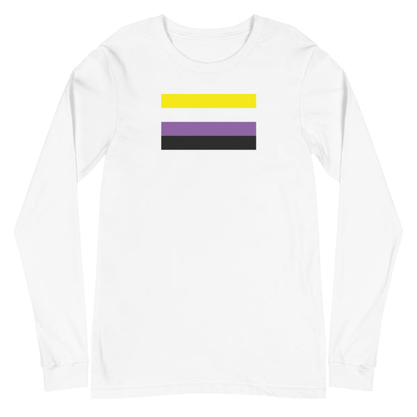 Non Binary Pride Flag Long Sleeve Tee