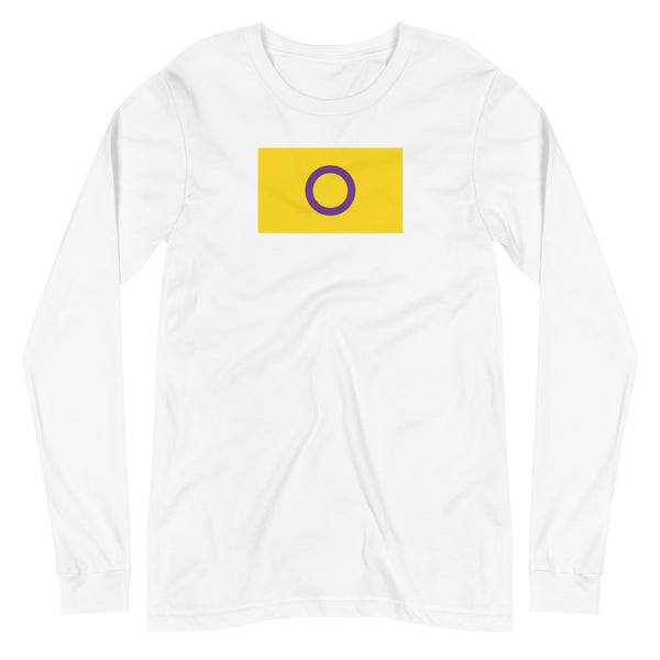 Intersex Flag Unisex Long Sleeve Tee