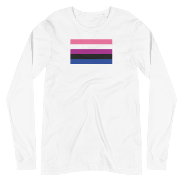 Genderfluid Flag Unisex Long Sleeve Tee