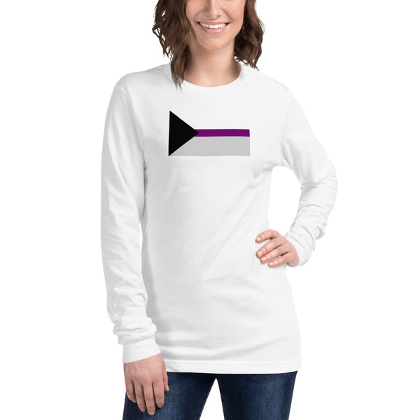 Demisexual Flag Unisex Long Sleeve Tee