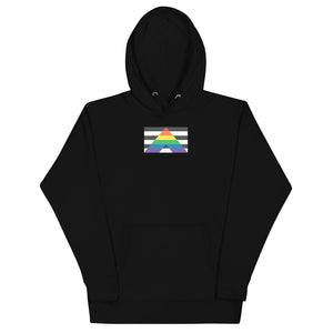 Straight Ally Flag Unisex Hoodie