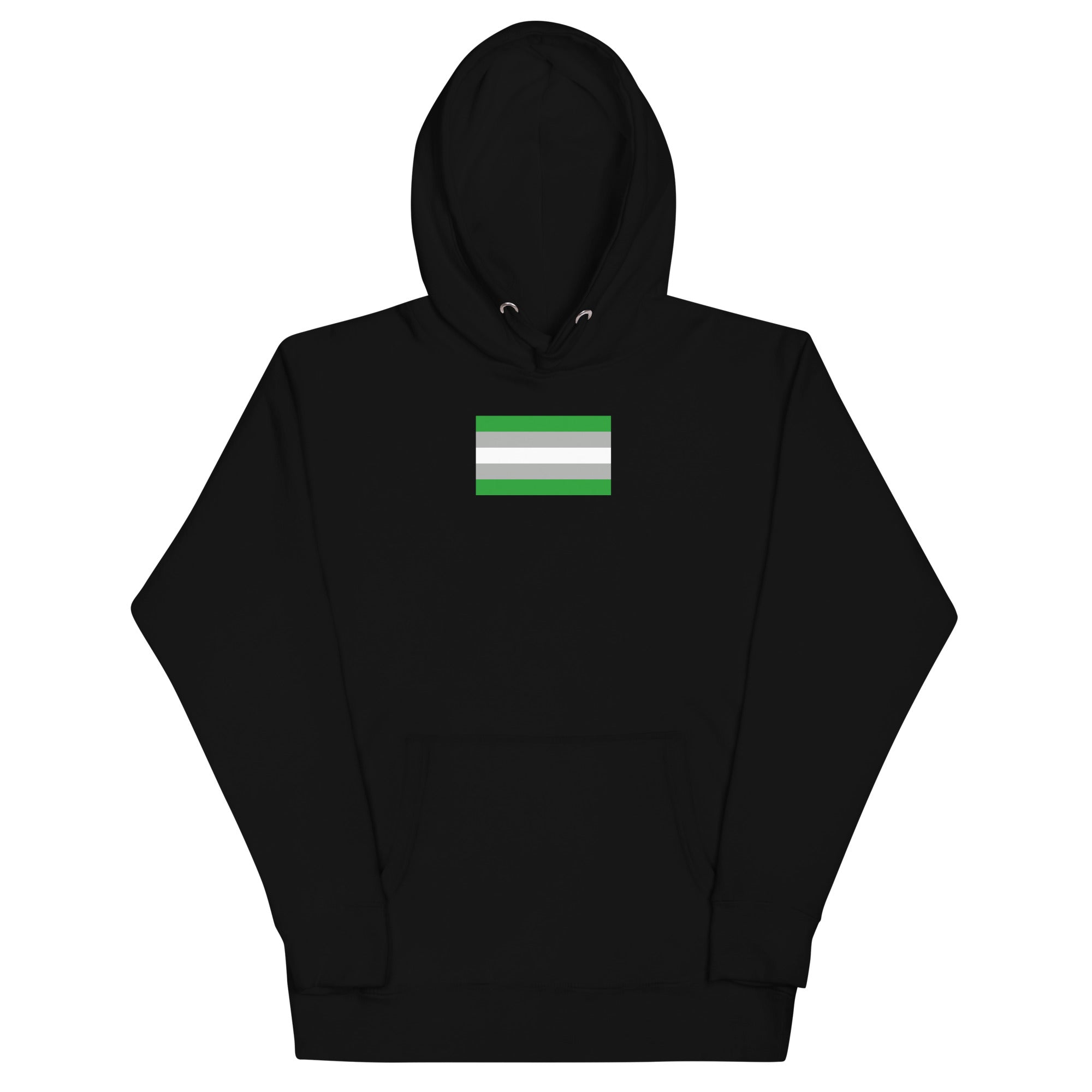 Gray Romantic Flag Unisex Hoodie