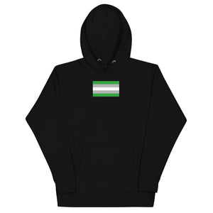 Gray Romantic Flag Unisex Hoodie