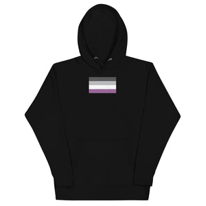 Asexual Pride Flag Unisex Hoodie