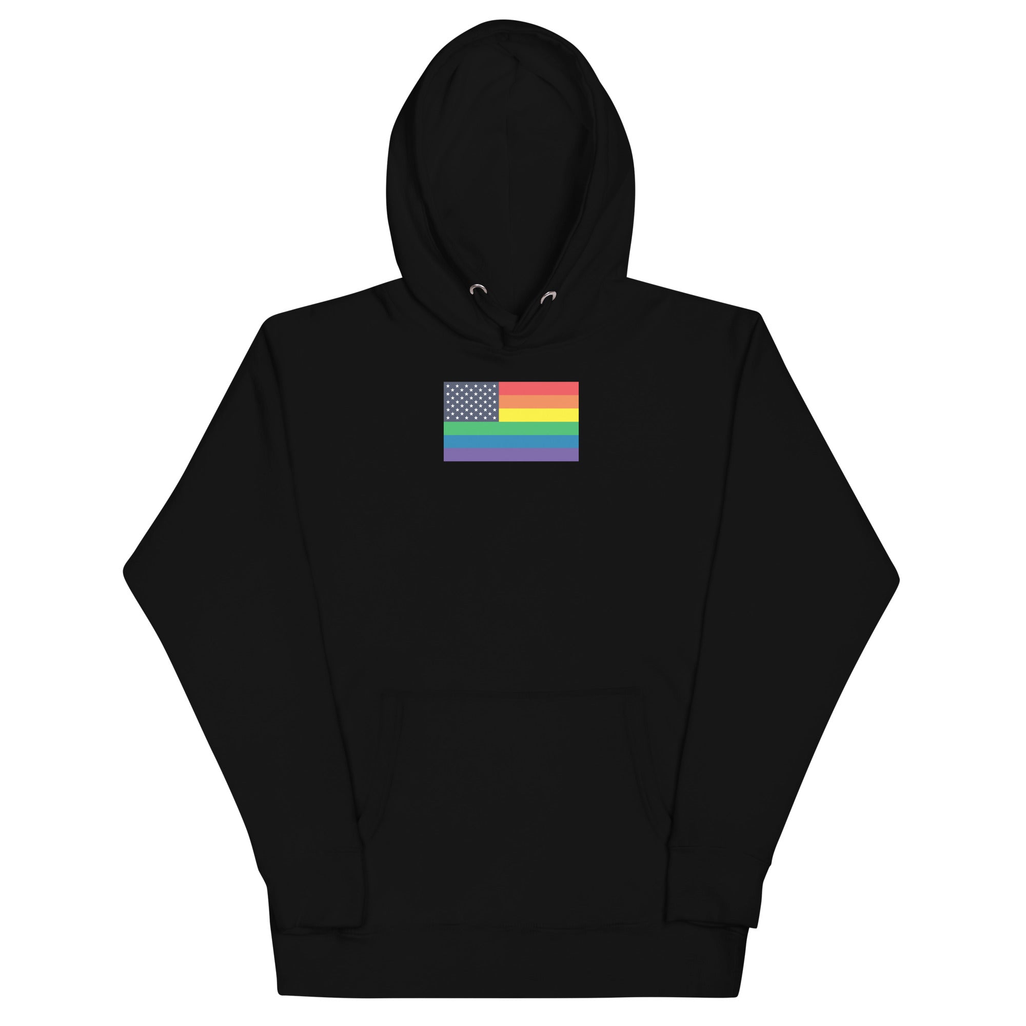 United States LGBT Pride Flag Unisex Hoodie