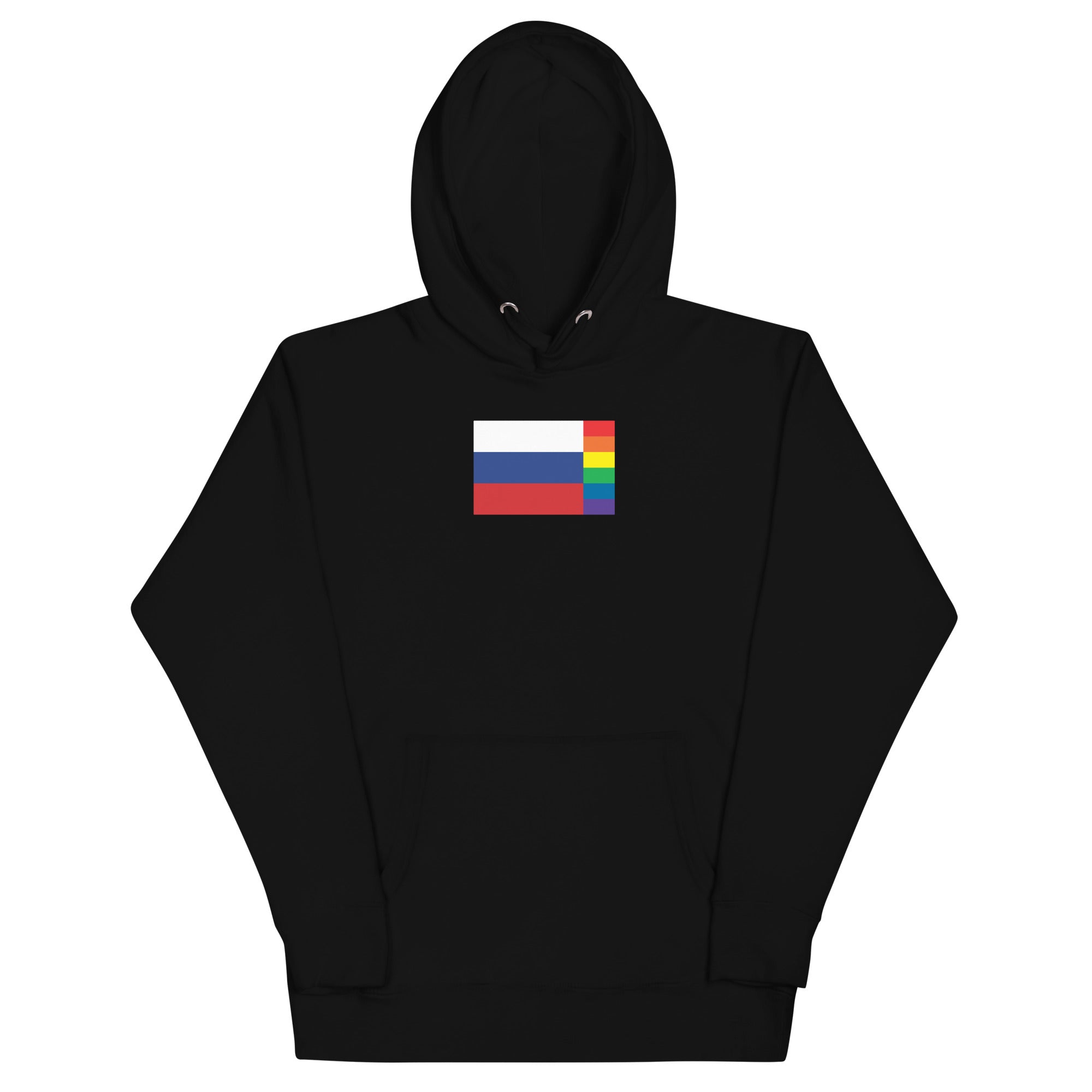 Russia LGBT Pride Flag Unisex Hoodie