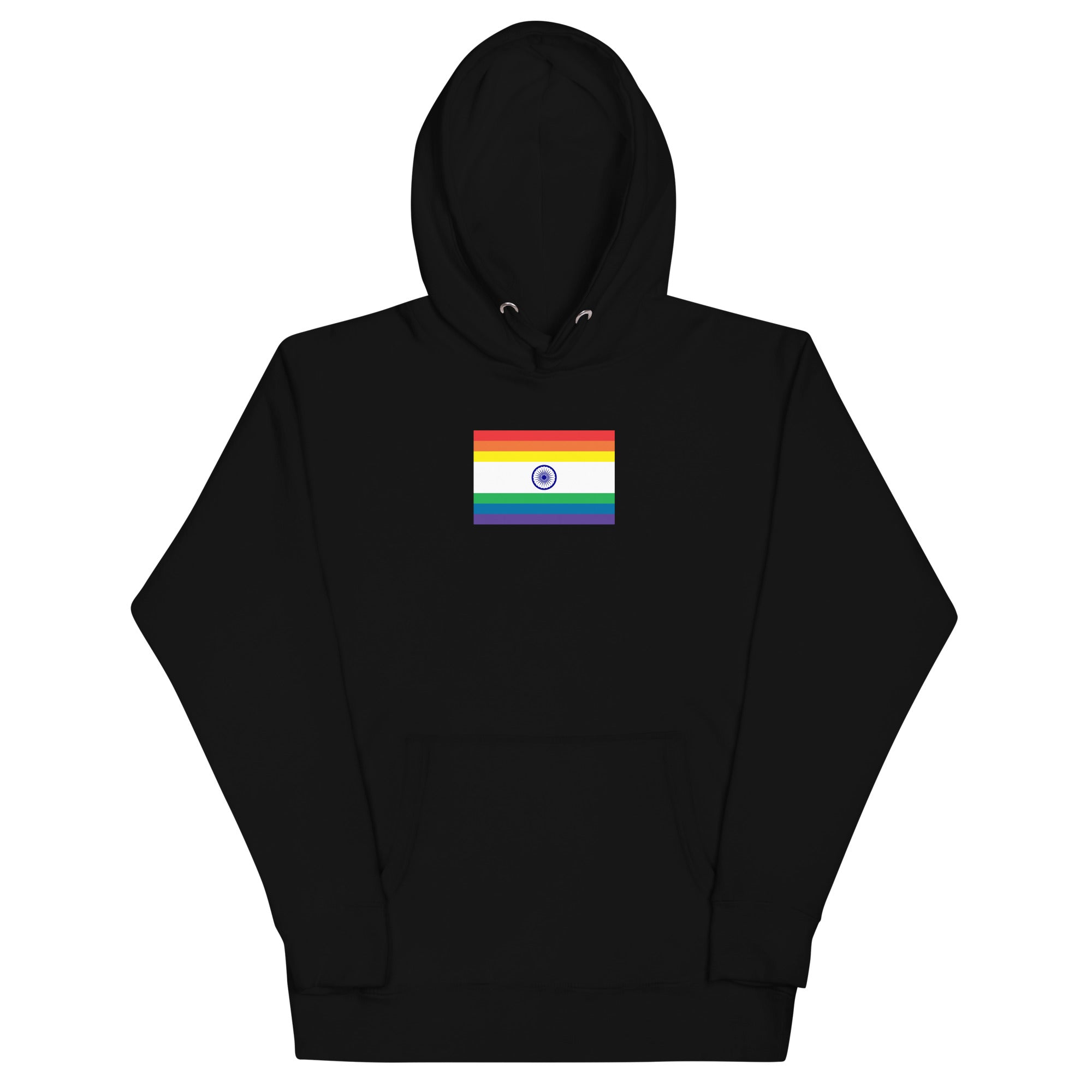 India LGBT Pride Flag Unisex Hoodie