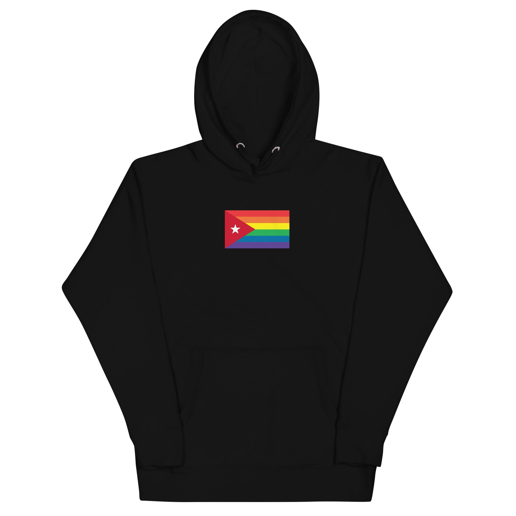 Cuba LGBT Pride Flag Unisex Hoodie
