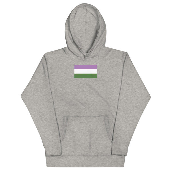 Genderqueer Flag Unisex Hoodie