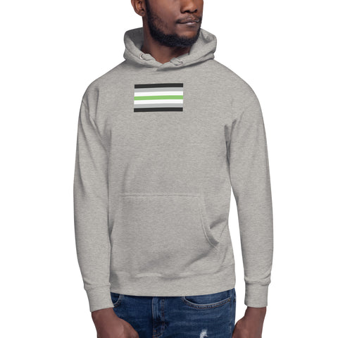 Agender Flag Unisex Hoodie