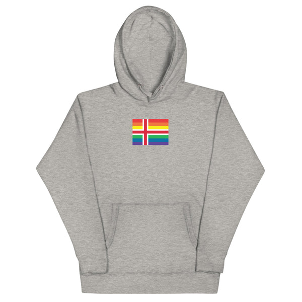 Iceland LGBT Pride Flag Unisex Hoodie
