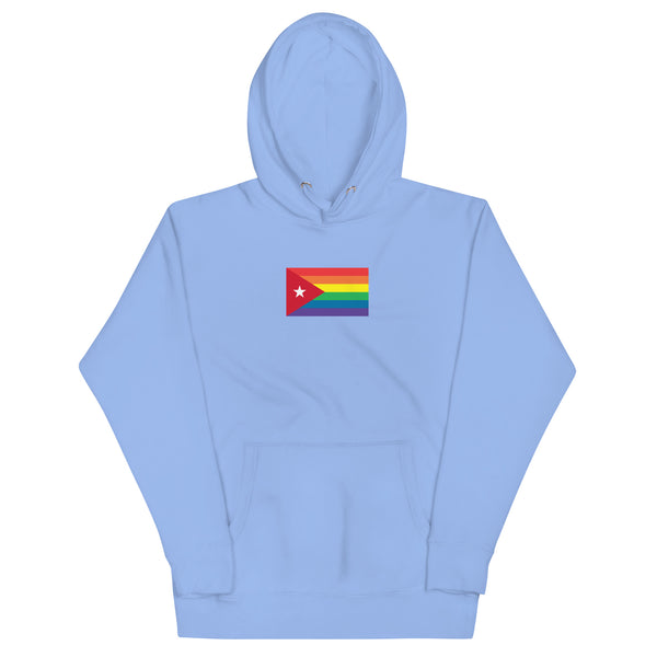 Cuba LGBT Pride Flag Unisex Hoodie