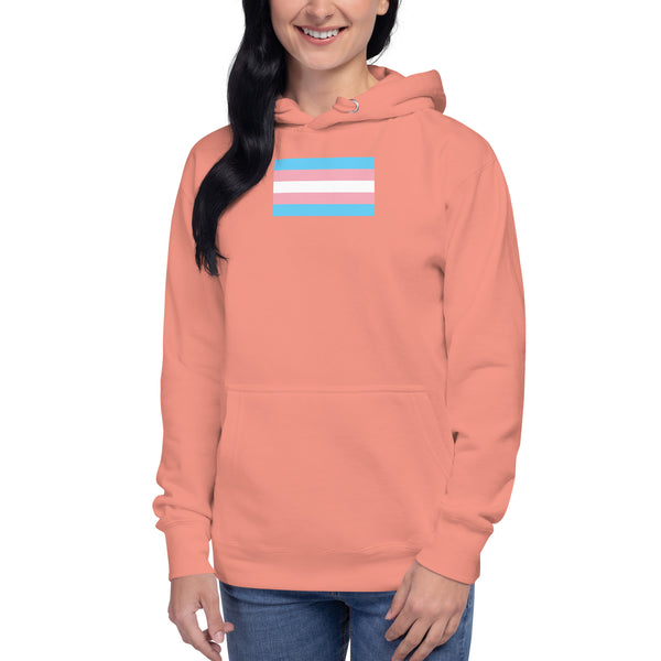 Trans Flag Unisex Hoodie