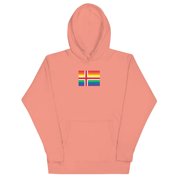 Iceland LGBT Pride Flag Unisex Hoodie