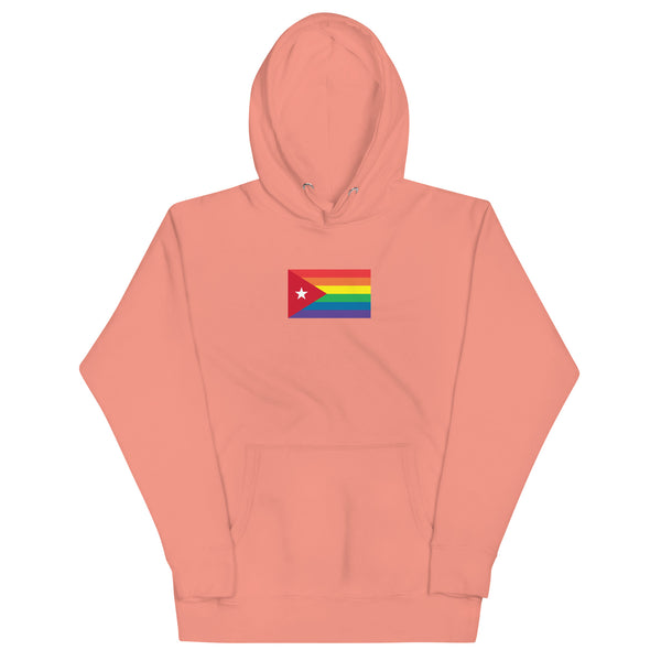 Cuba LGBT Pride Flag Unisex Hoodie