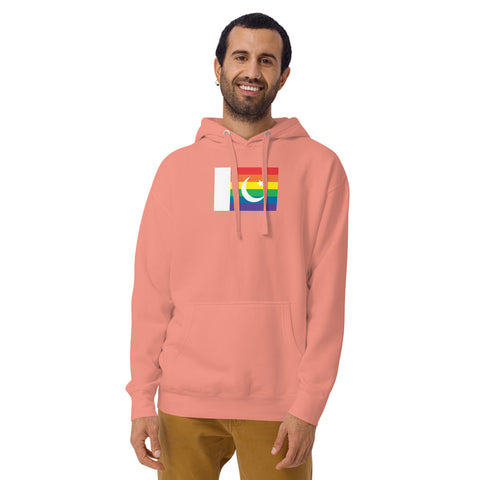 Pakistan LGBT Pride Flag Unisex Hoodie