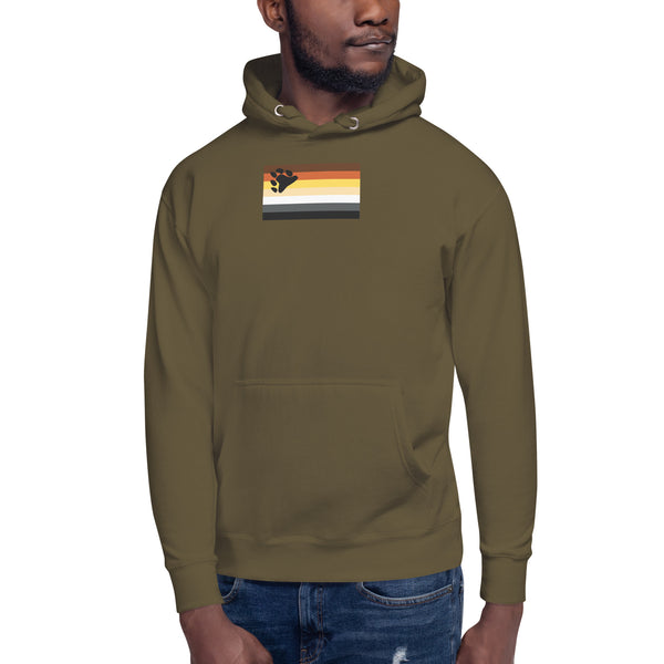 Bear Pride Flag Hoodie