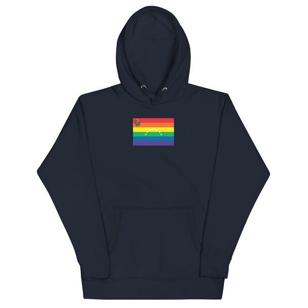 Venezuela LGBT Pride Flag Unisex Hoodie