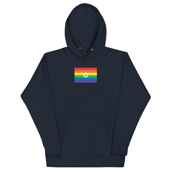 Israel LGBT Pride Flag Unisex Hoodie