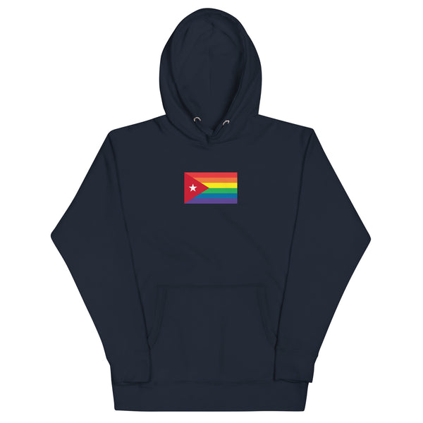 Cuba LGBT Pride Flag Unisex Hoodie