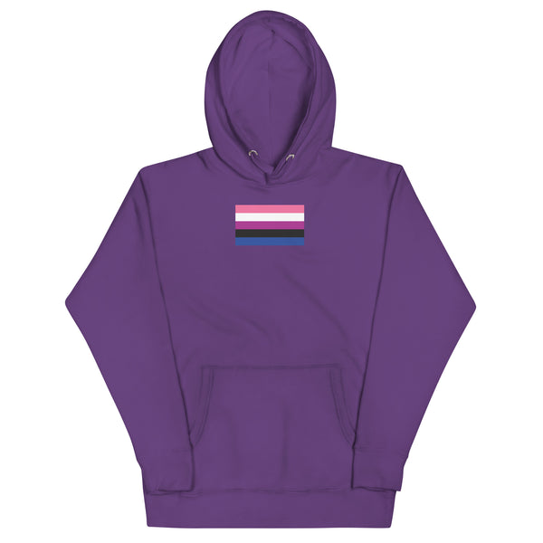 Genderfluid Flag Unisex Hoodie