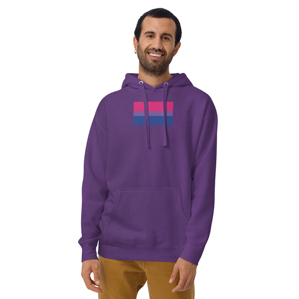 Bisexual Pride Flag Super Soft Hoodie