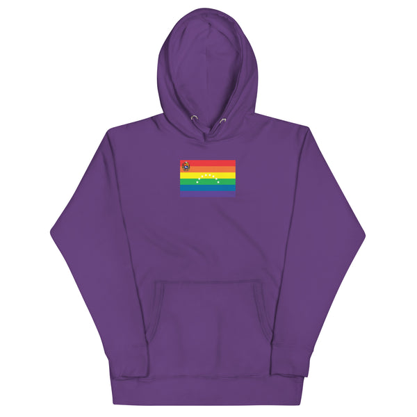 Venezuela LGBT Pride Flag Unisex Hoodie