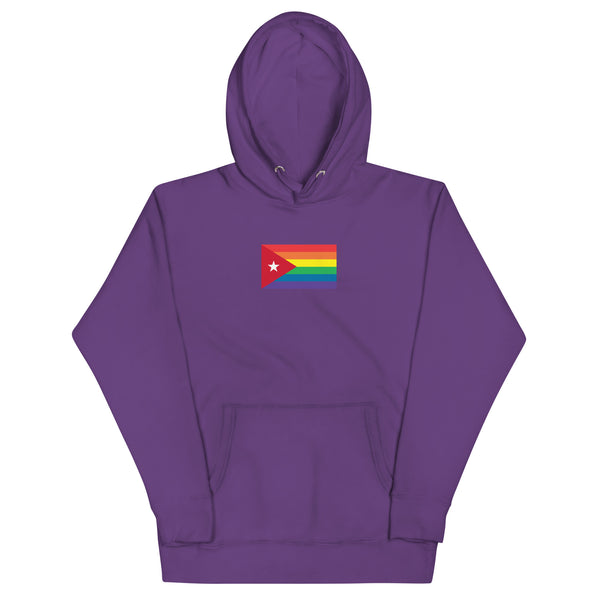 Cuba LGBT Pride Flag Unisex Hoodie