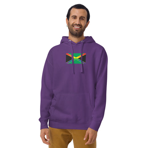 Jamaica LGBT Pride Flag Unisex Hoodie