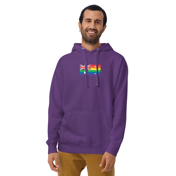 Australia LGBT Pride Flag Unisex Hoodie