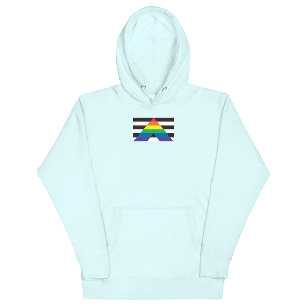 Straight Ally Flag Unisex Hoodie