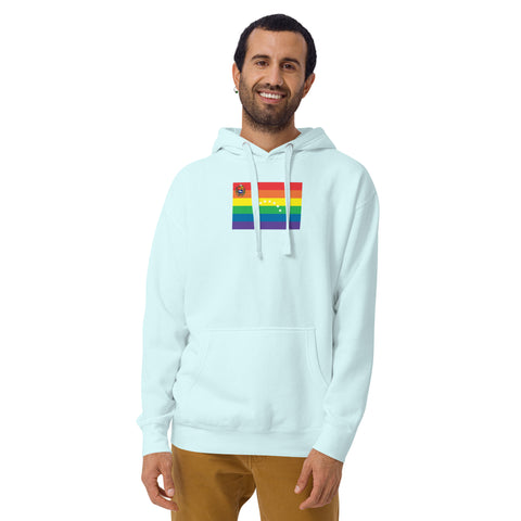 Venezuela LGBT Pride Flag Unisex Hoodie