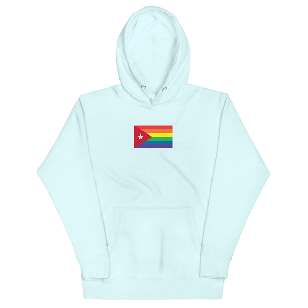 Cuba LGBT Pride Flag Unisex Hoodie