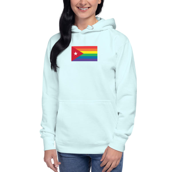 Cuba LGBT Pride Flag Unisex Hoodie