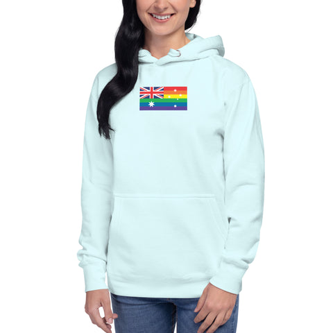 Australia LGBT Pride Flag Unisex Hoodie