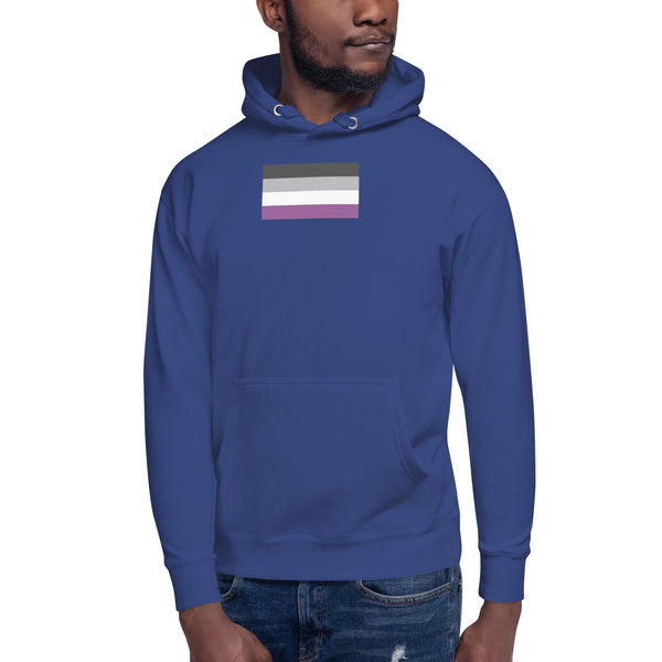 Asexual Pride Flag Unisex Hoodie