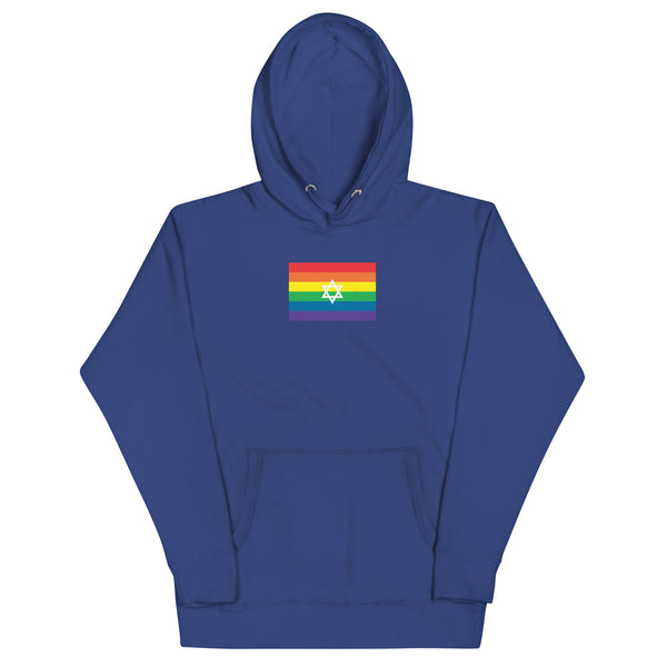 Israel LGBT Pride Flag Unisex Hoodie