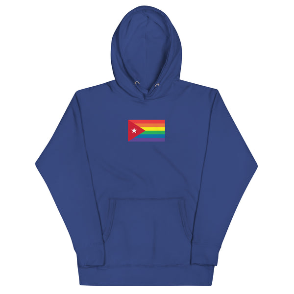 Cuba LGBT Pride Flag Unisex Hoodie