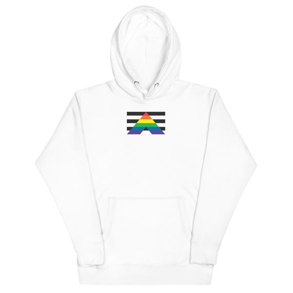 Straight Ally Flag Unisex Hoodie