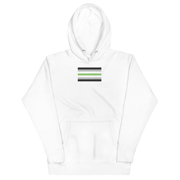 Agender Flag Unisex Hoodie