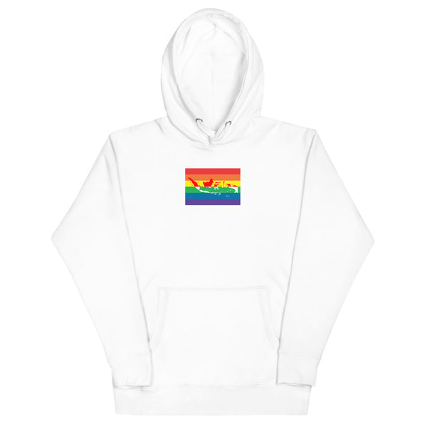 Indonesia LGBT Pride Flag Unisex Hoodie