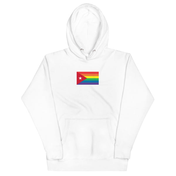 Cuba LGBT Pride Flag Unisex Hoodie