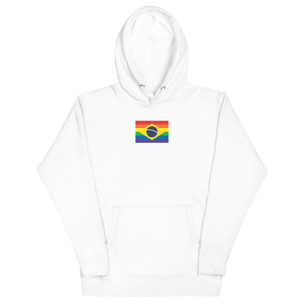 Brazil LGBT Pride Flag Unisex Hoodie