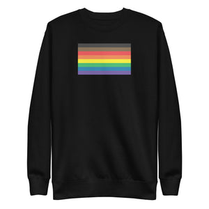 More Color, More Pride Flag Unisex Premium Sweatshirt