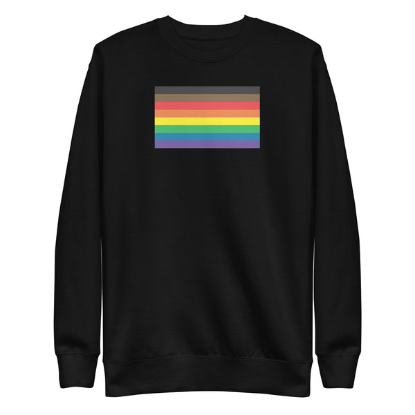 More Color, More Pride Flag Unisex Premium Sweatshirt