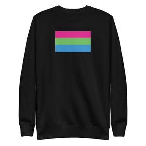 Polysexual Pride Flag Sweatshirt